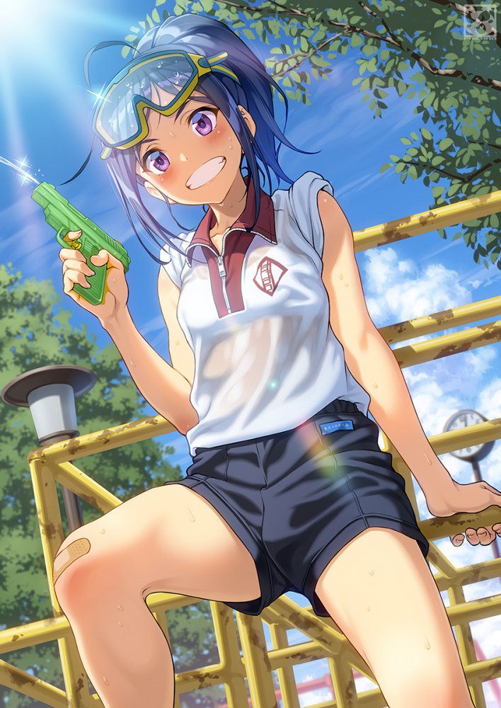 【二次】短パン・ショートパンツ女子画像　その９